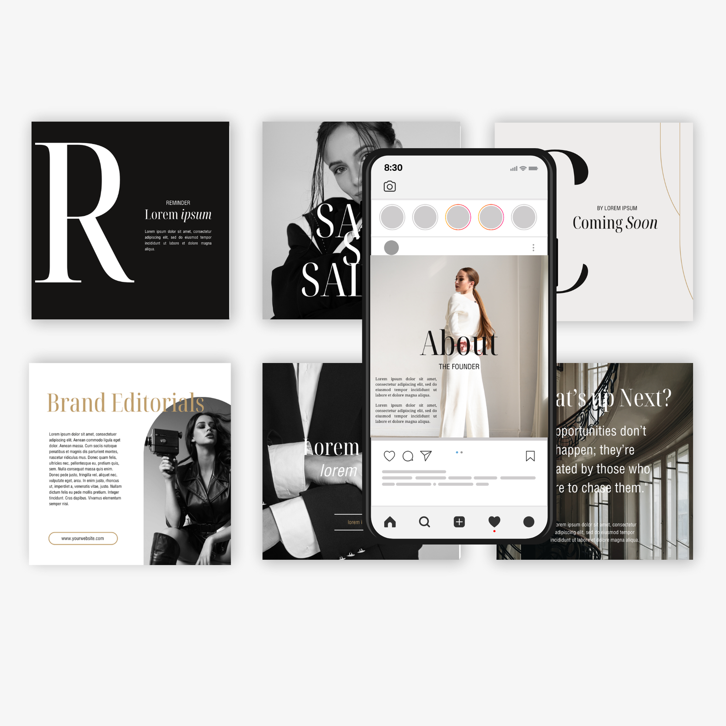 Canva social media templates voor creatieve en professionele Instagram visuals