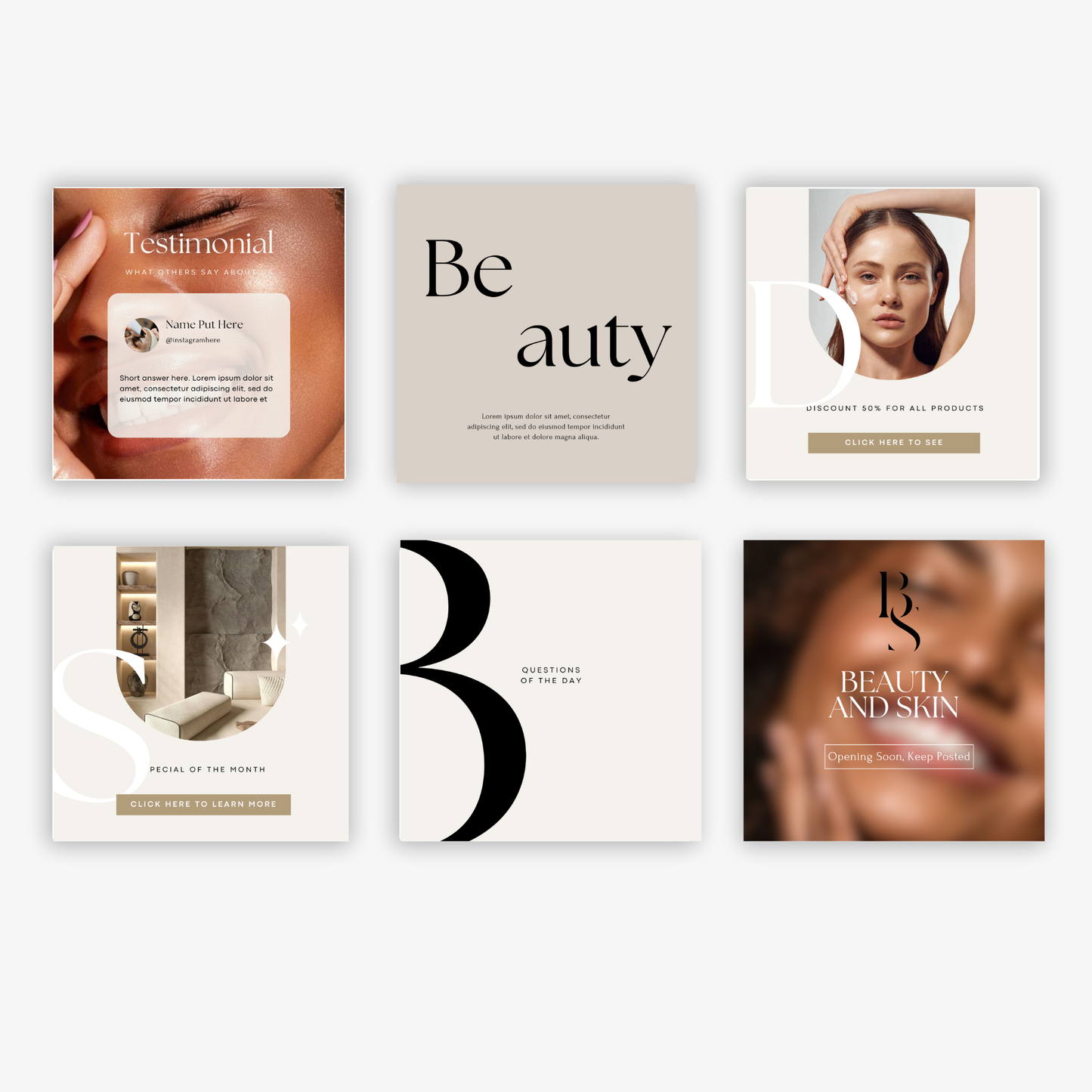 Visueel aantrekkelijke Canva templates voor een consistente Instagram feed