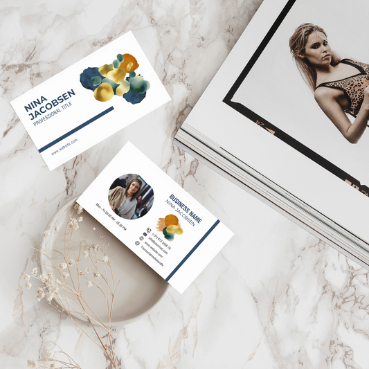 Unieke visitekaartjes met meerdere ontwerpen met foto optie