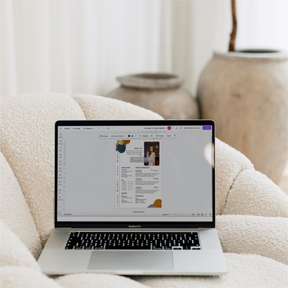 Professioneel ontworpen CV templates met ruimte voor creativiteit
