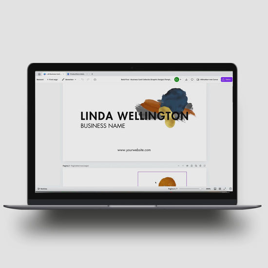 Hoogwaardige digitale visitekaartjes en eenvoudig aanpasbaar