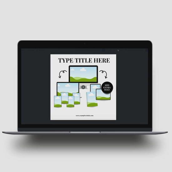 Professionele Canva mockup templates voor producten en branding