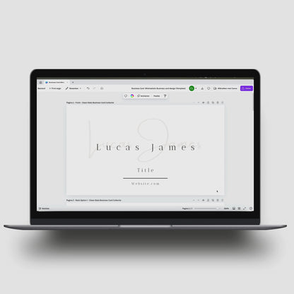 Download en personaliseer heel simpel in Canva