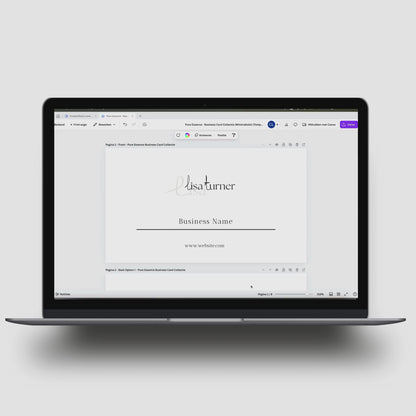 Snel en eenvoudig aan te passen Business Card designs in Canva