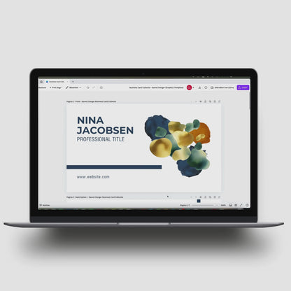 Download de Business Card-sjablonen en personaliseer in slechts enkele minuten